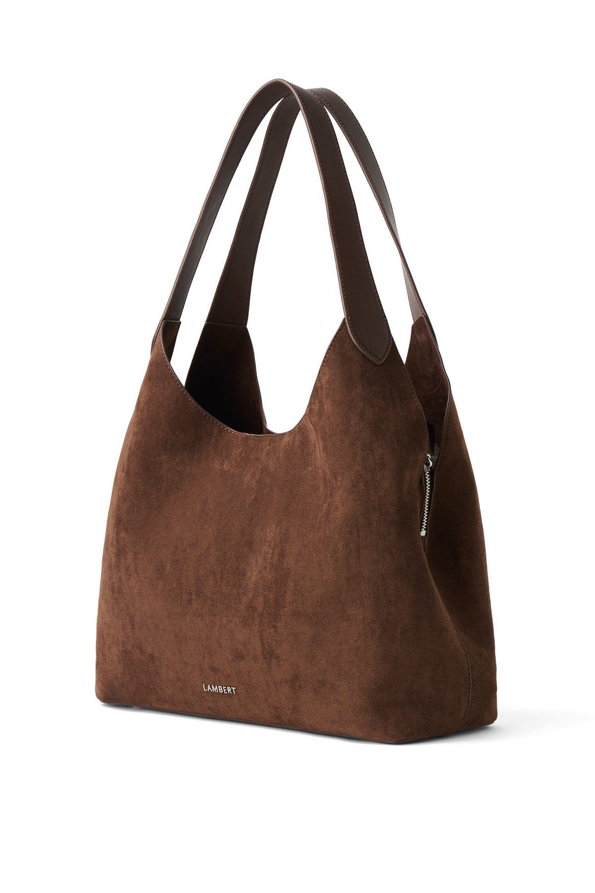 KATY SUEDE TOTE BAG CHOCOLATE