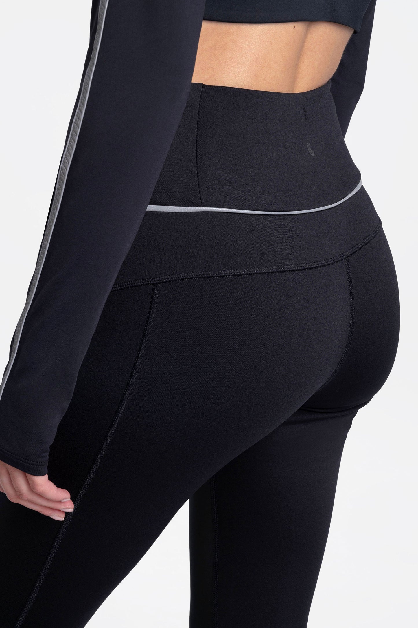 TREK FLEECE LINED LEGGING BLACK