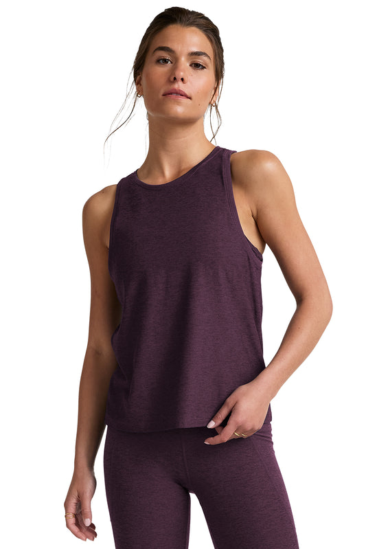 REBALANCE TANK EGGPLANT PURPLE