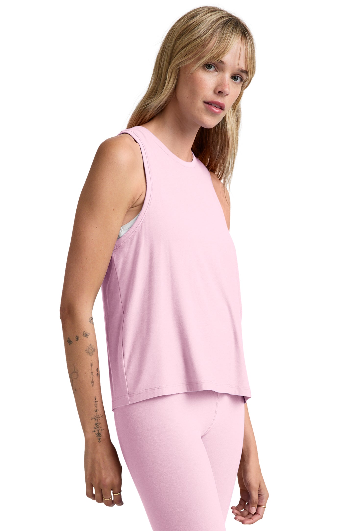 REBALANCE TANK FROSTY PINK