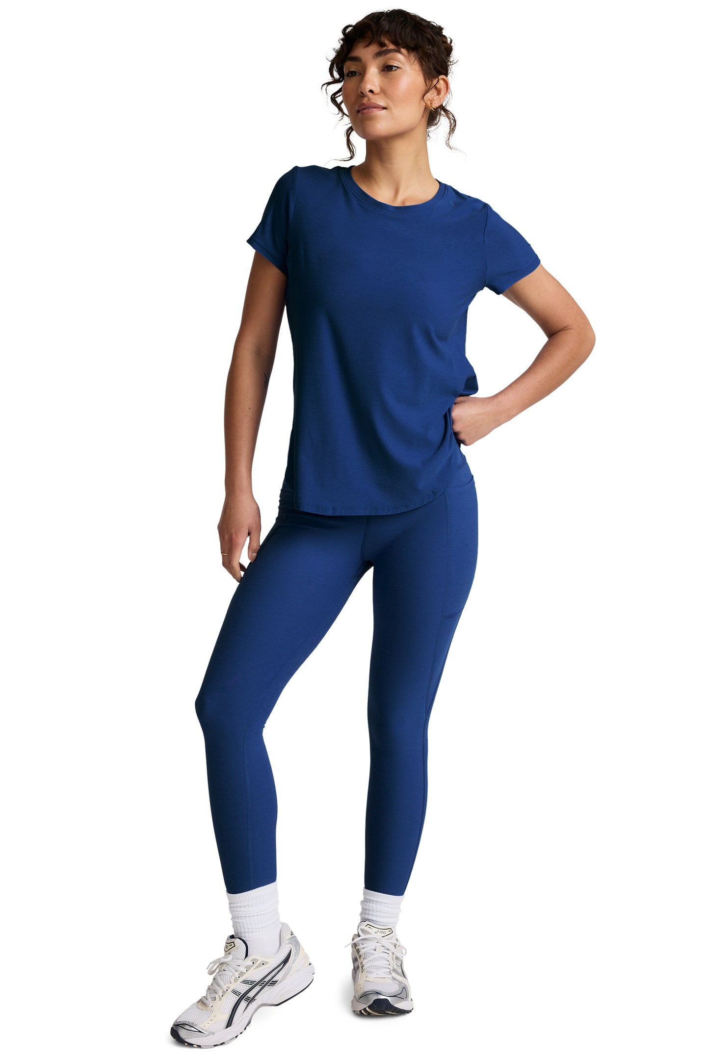 ON THE DOWN LOW TEE MARINE BLUE