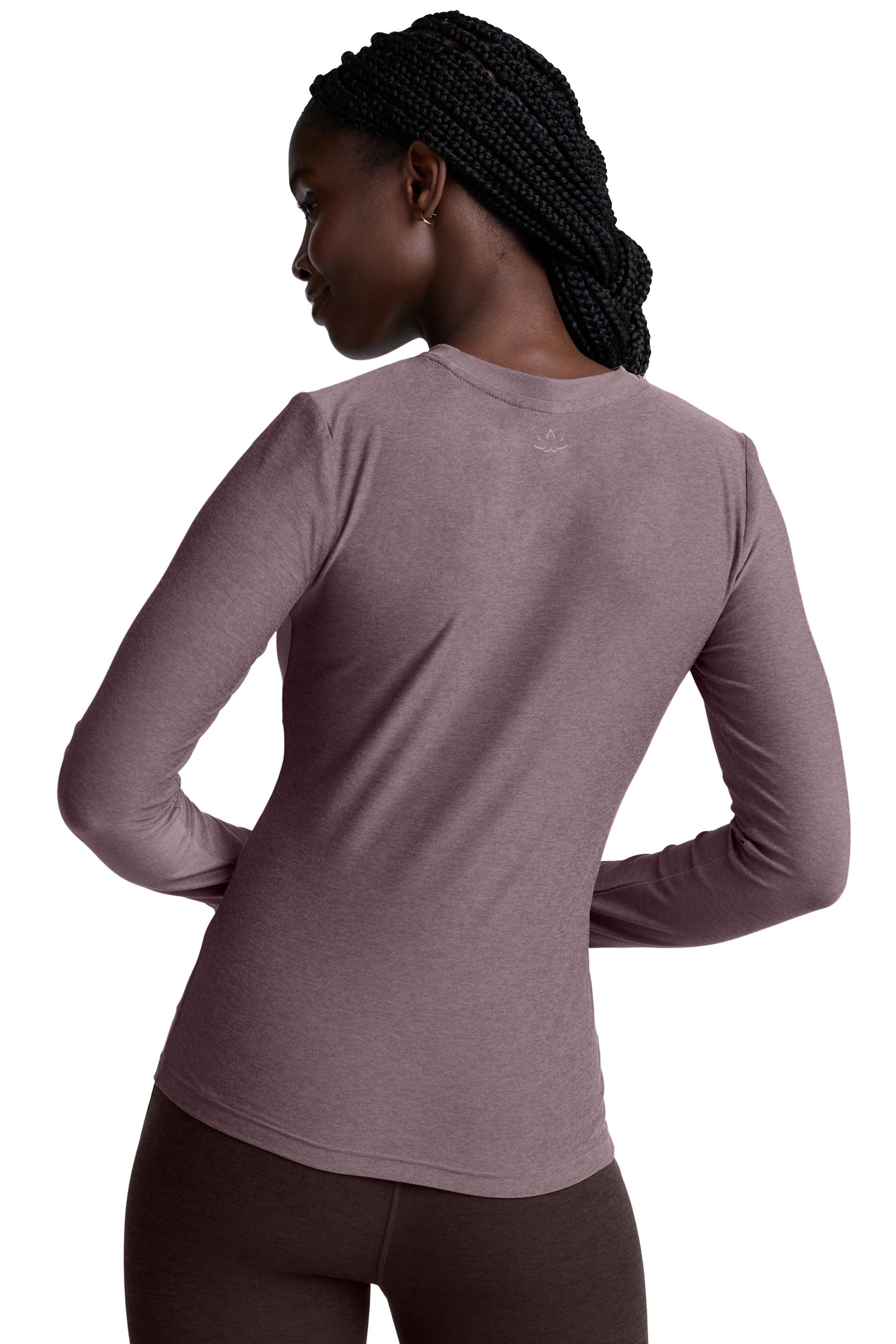 SELECT LONGSLEEVE CREW SOFT VIOLET DUSK