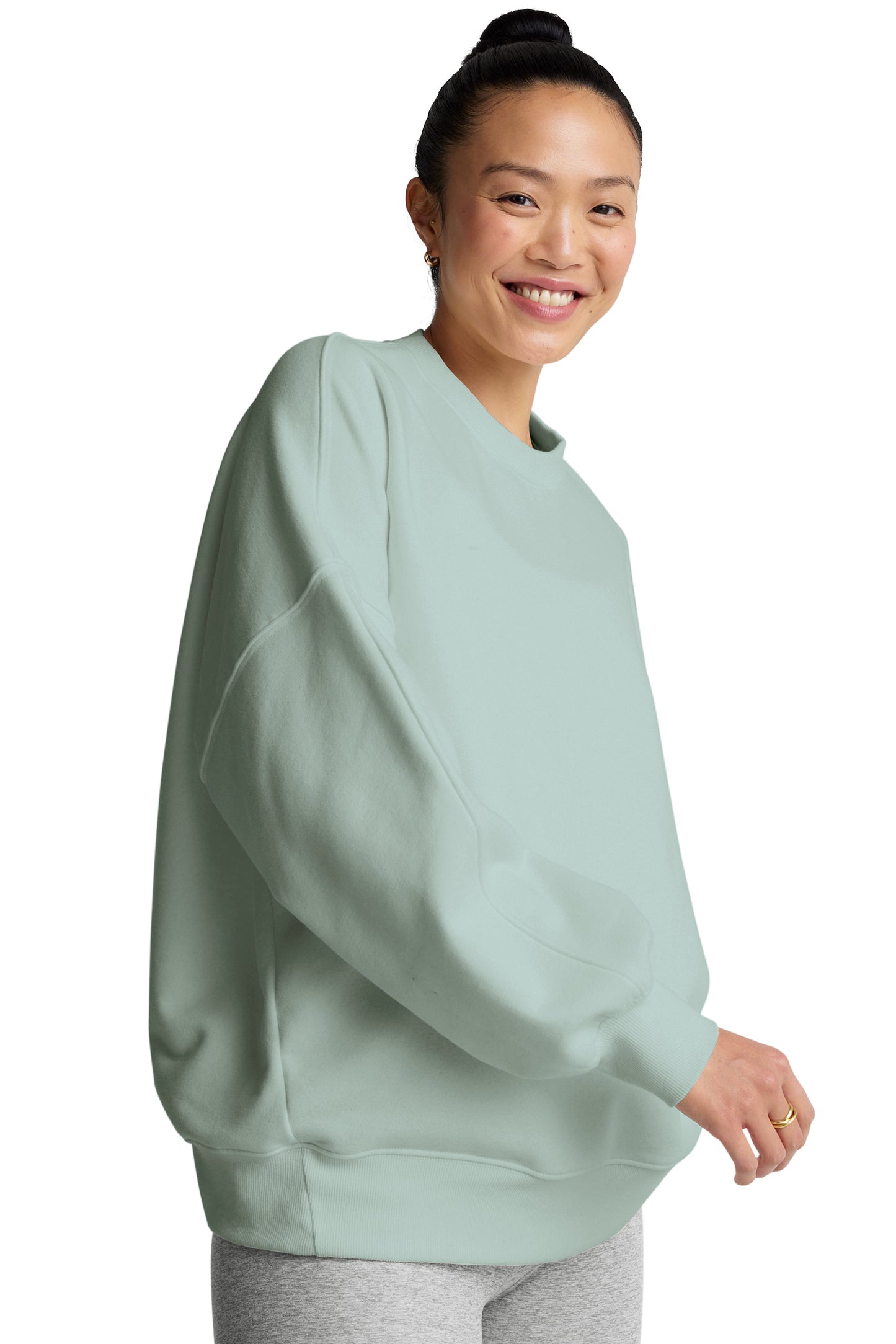 LUXEFLEECE OVERSIZED SWEATSHIRT PALE BLUE