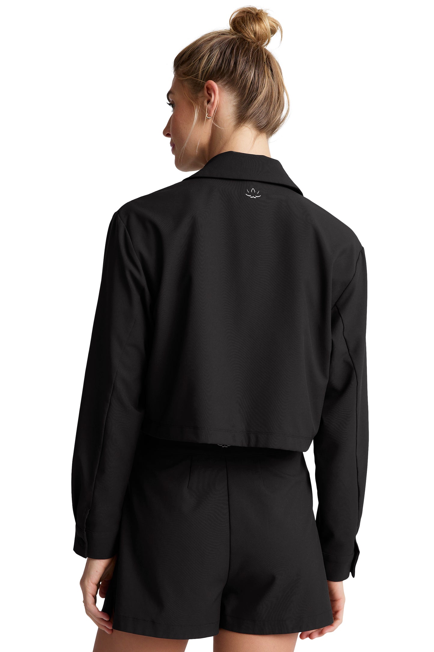 MIDTOWN CROPPED JACKET BLACK