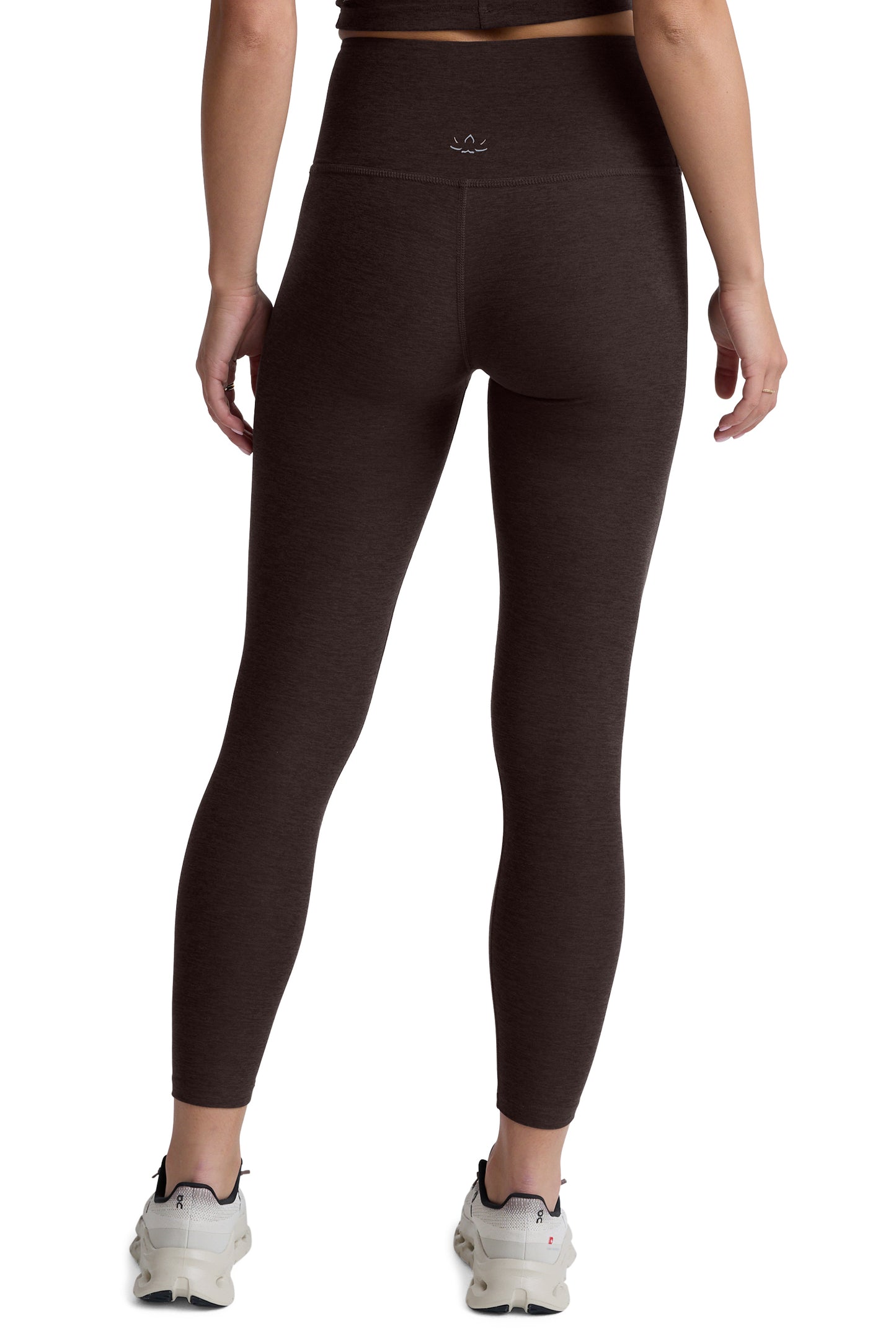 CAUGHT IN THE MIDI SPACEDYE LEGGING DARK CHOCOLATE