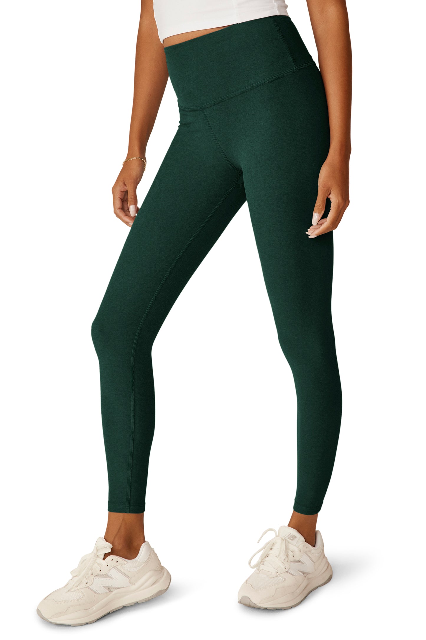 CAUGHT IN THE MIDI SPACEDYE LEGGING DARK SPRUCE