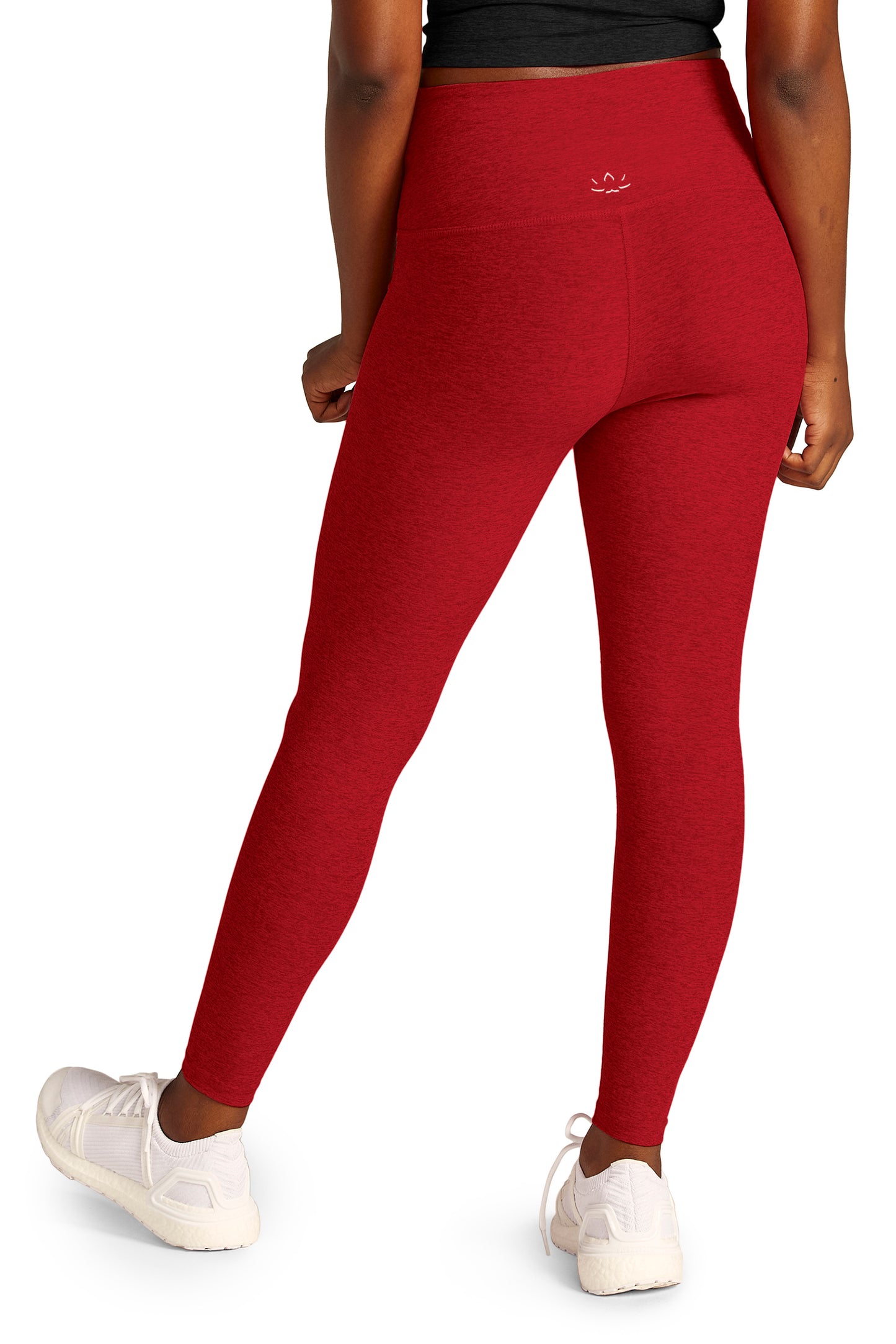 AT YOUR LEISURE SPACEDYE LEGGING RUBY RED