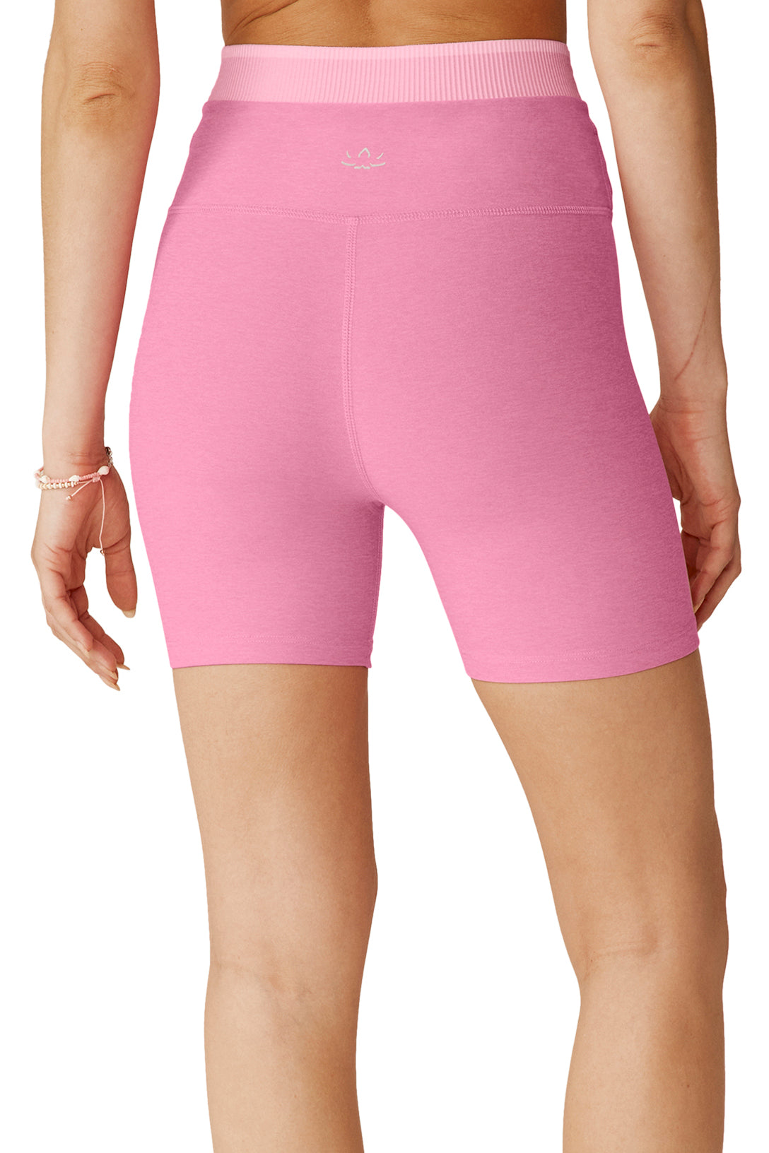 IN THE MIX SPACEDYE BIKER SHORT PINK BLOOM