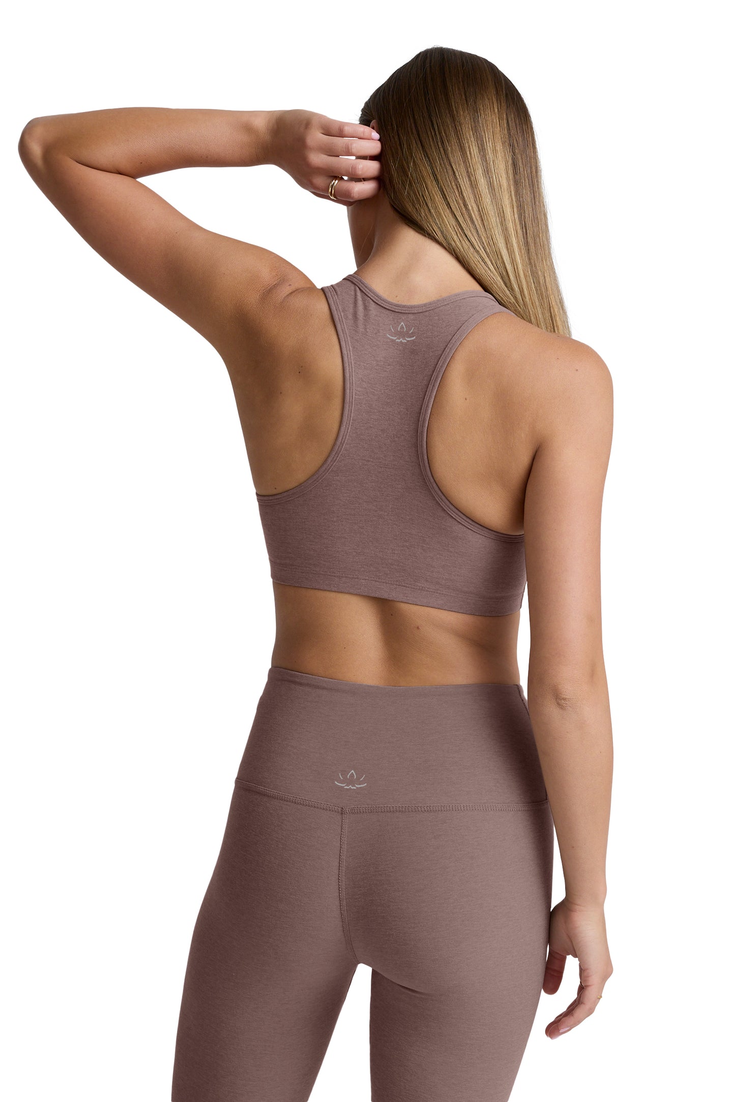 LIFT YOUR SPIRITS SPACEDYE BRA ROSEY TAUPE
