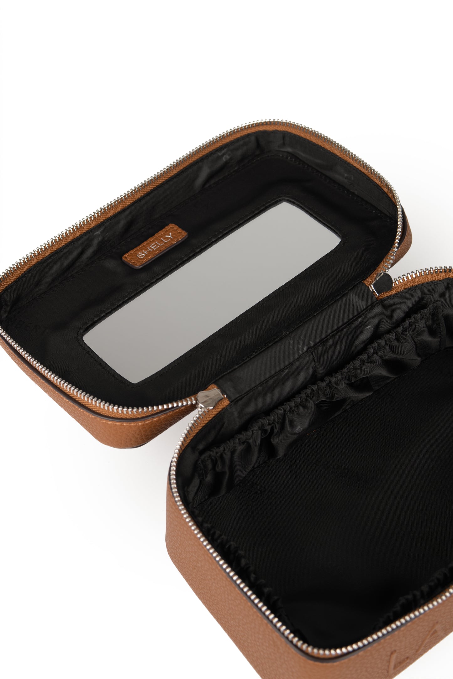 SHELLY TRAVEL MAKE-UP BAG AFFOGATO