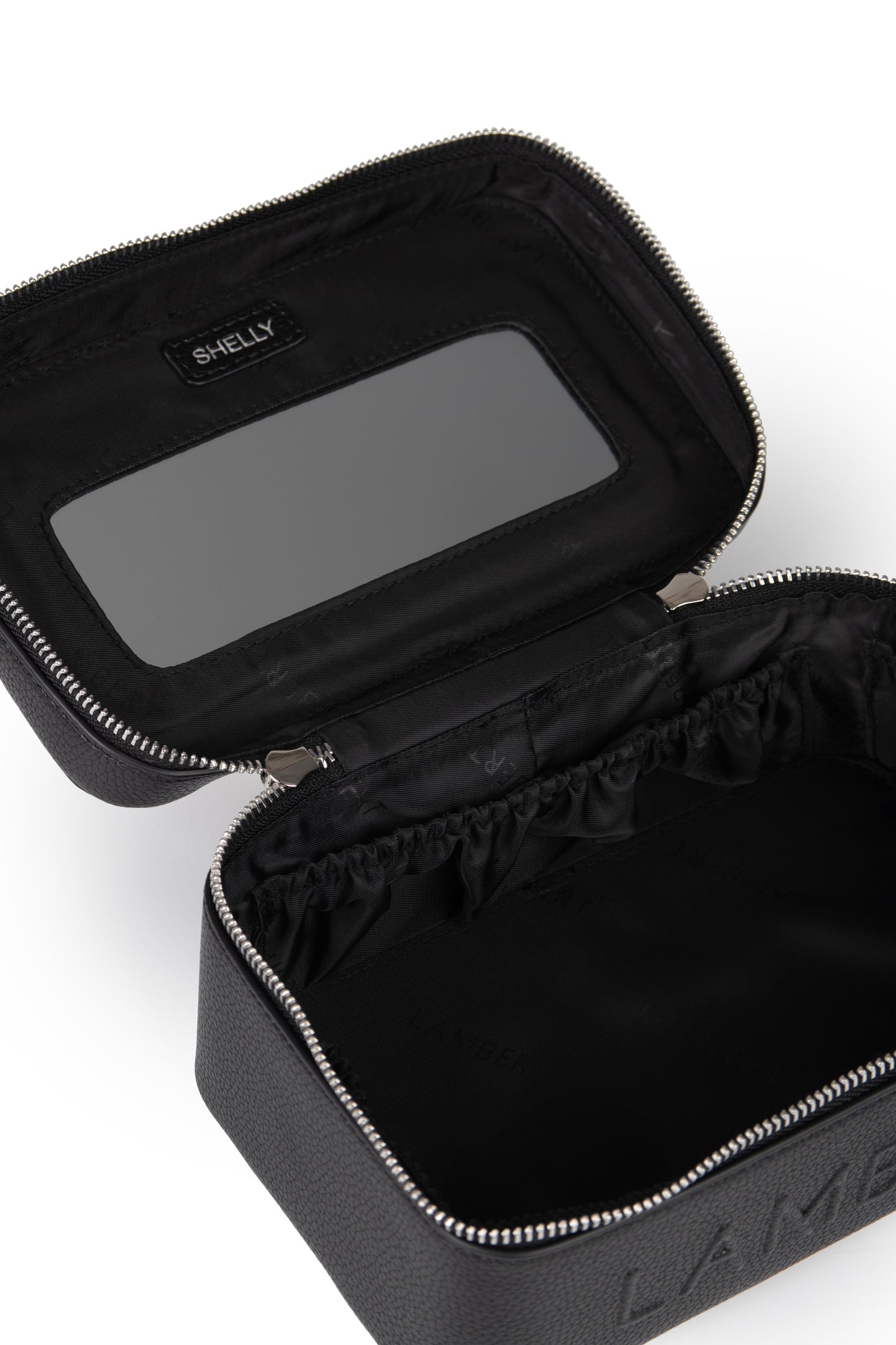SHELLY TRAVEL MAKE-UP BAG BLACK