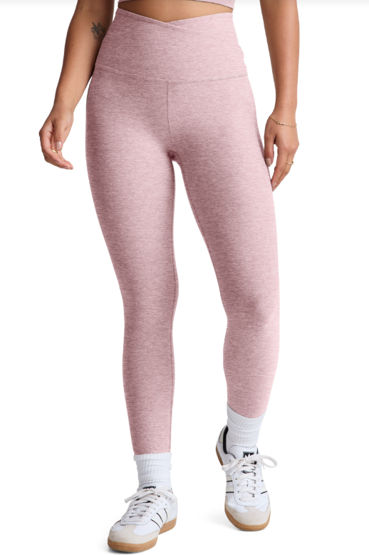AT YOUR LEISURE SPACEDYE LEGGING BLUSH BLOOMS