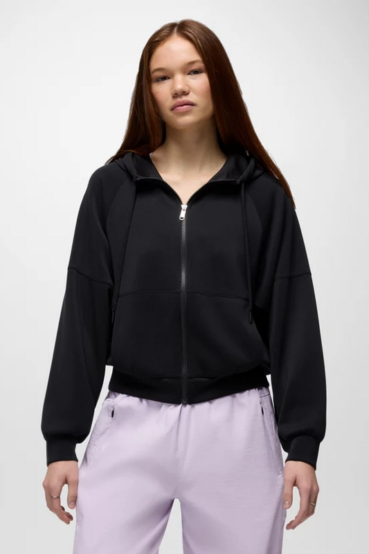 SHEA FULL ZIP BLACK