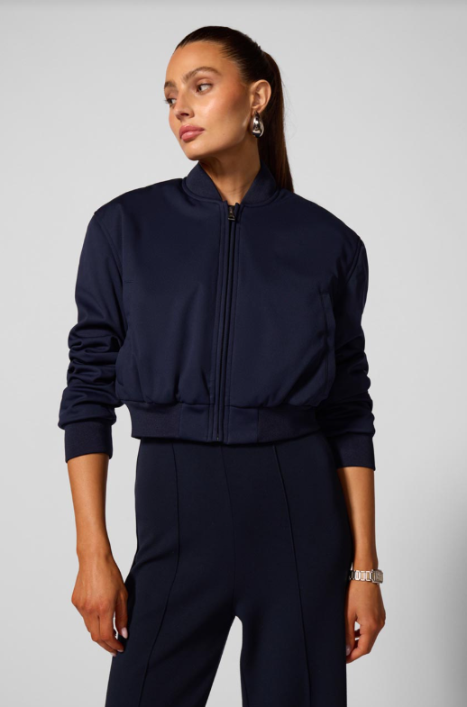 BOMBER JACKET NAVY
