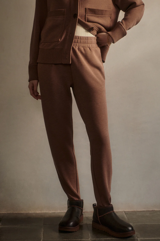 SLIM ZIP HEM PANT GOLDEN BRONZE