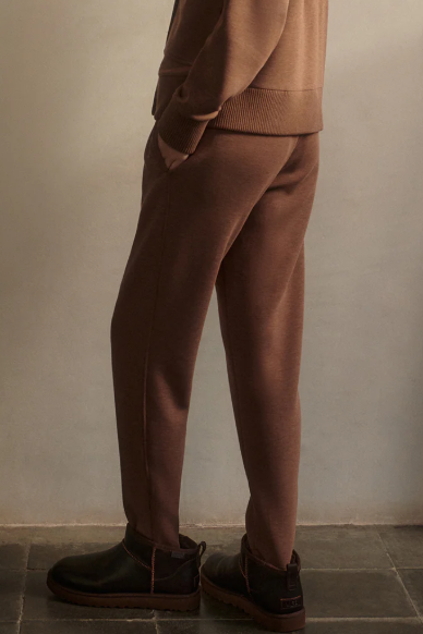 SLIM ZIP HEM PANT GOLDEN BRONZE