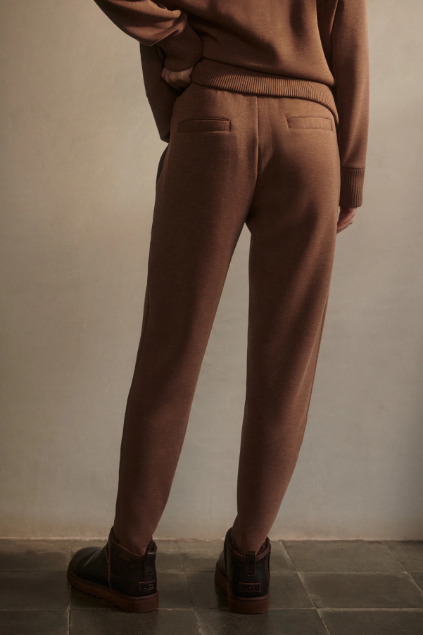 SLIM ZIP HEM PANT GOLDEN BRONZE