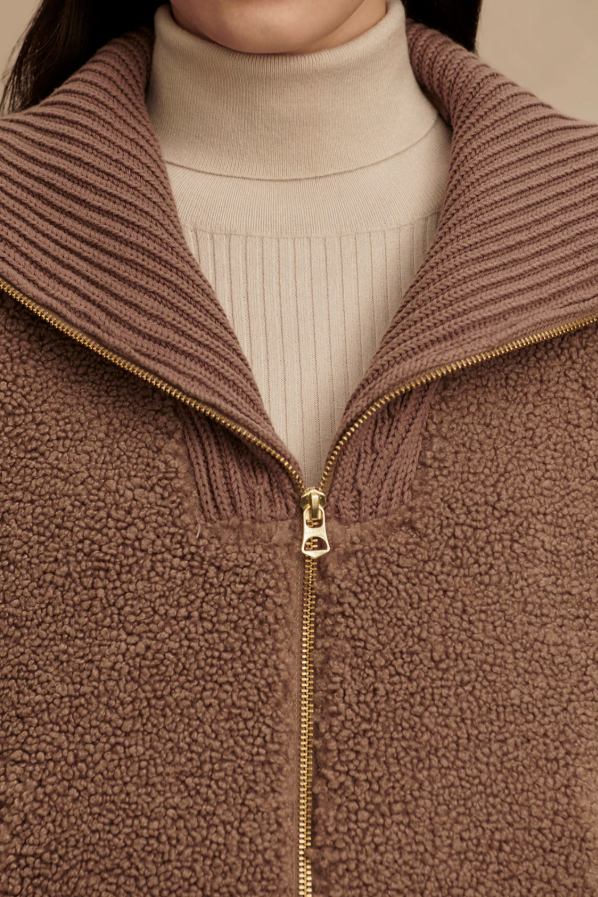 ASPEN GILET ASH TAUPE