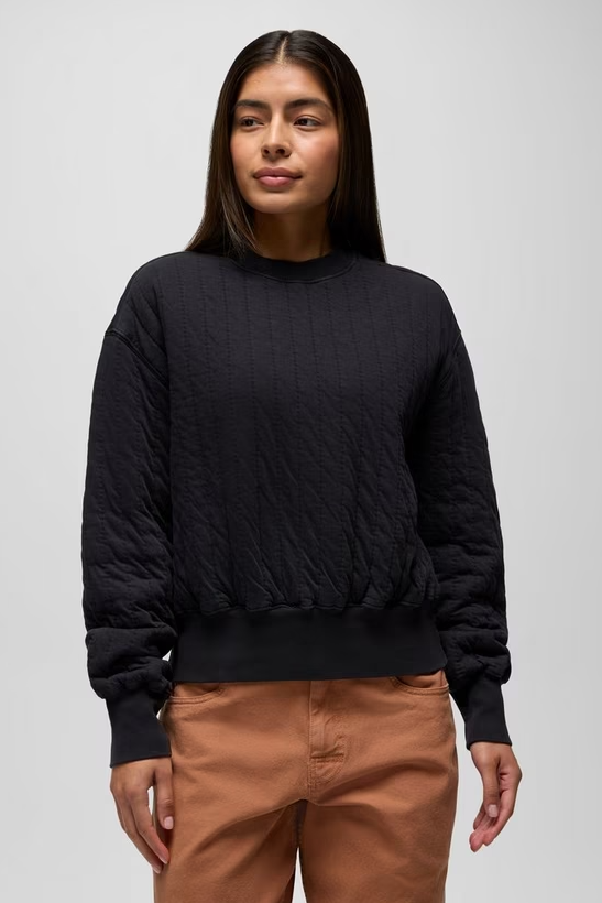 CEDAR AND SAGE PULLOVER BLACK