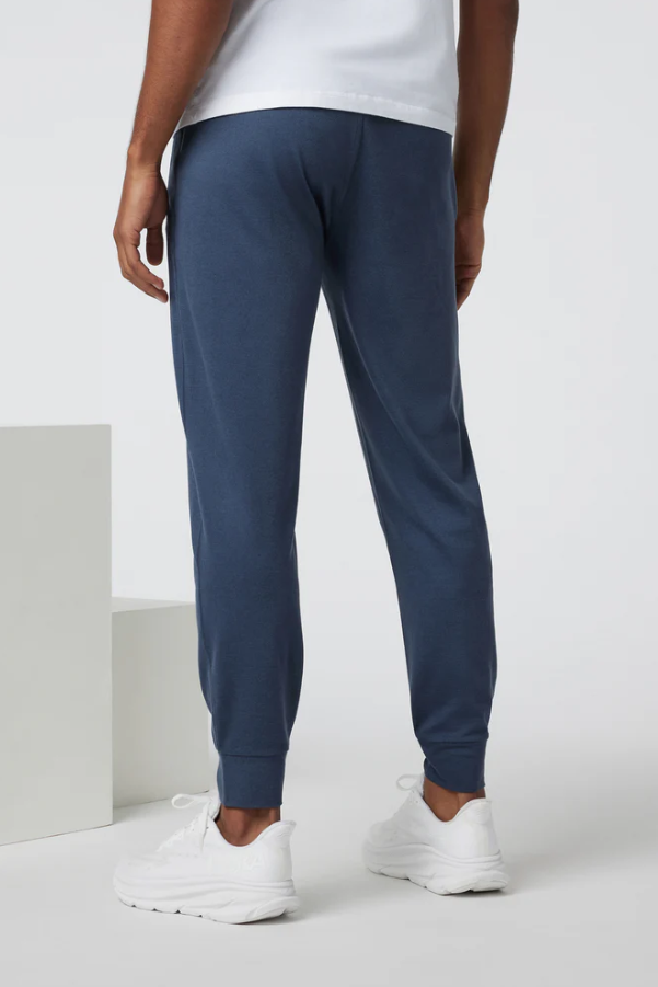 PONTO PERFORMANCE JOGGER AZURE HEATHER
