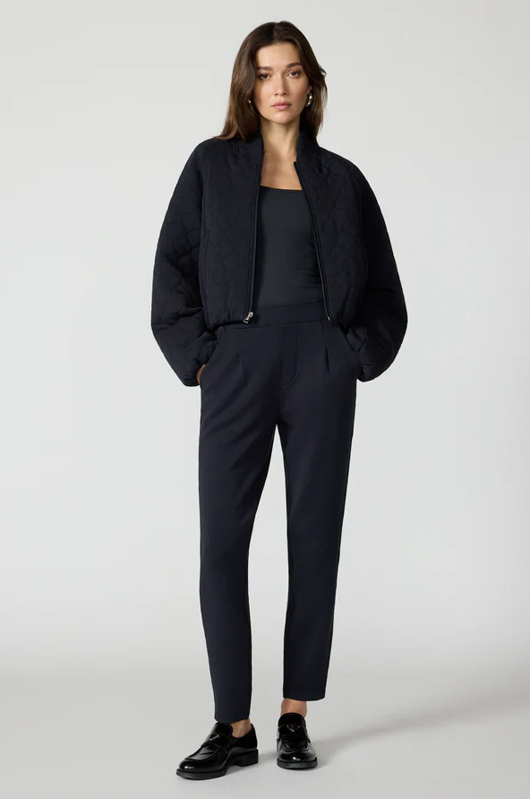 DREAMWEAVE QUILTED JACKET BLACK