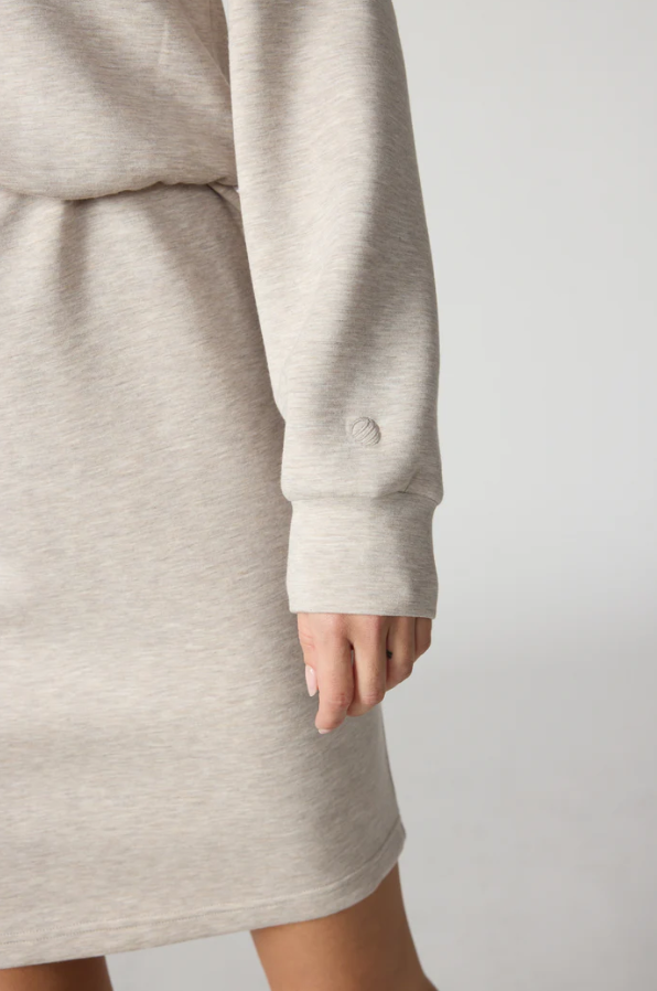 DREAMWEAVE LONGSLEEVE DRESS ISLAND FOSSIL