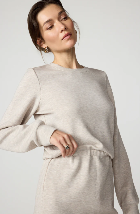 DREAMWEAVE LONGSLEEVE DRESS ISLAND FOSSIL