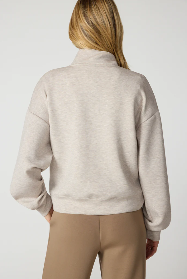 DREAMWEAVE CROSSOVER PULLOVER ISLAND FOSSIL