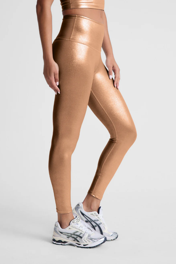 CAUGHT IN THE MIDI FOIL LEGGING LIQUID COPPER