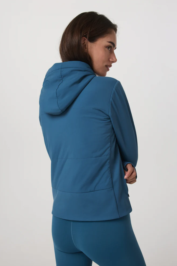 CHILLED OUT FULL ZIP JACKET LAGOON