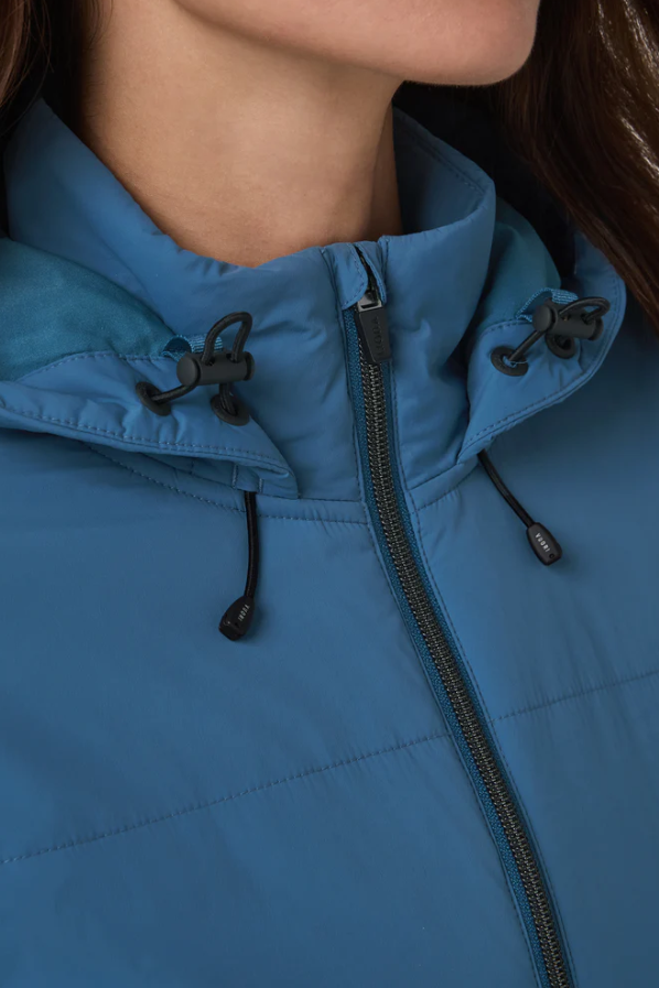 CHILLED OUT FULL ZIP JACKET LAGOON