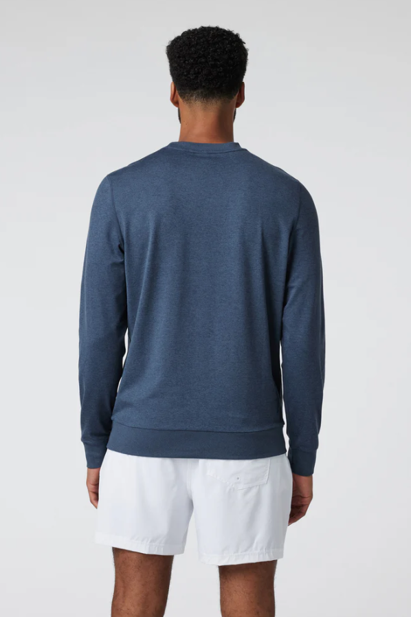 PONTO PERFORMANCE CREW AZURE HEATHER