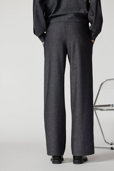 SHIMMER PANT BLACK/SILVER