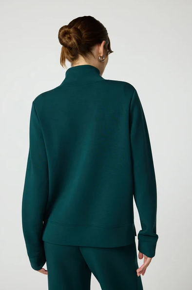 DREAMWEAVE MOCK NECK SWEATSHIRT PONDEROSA PINE