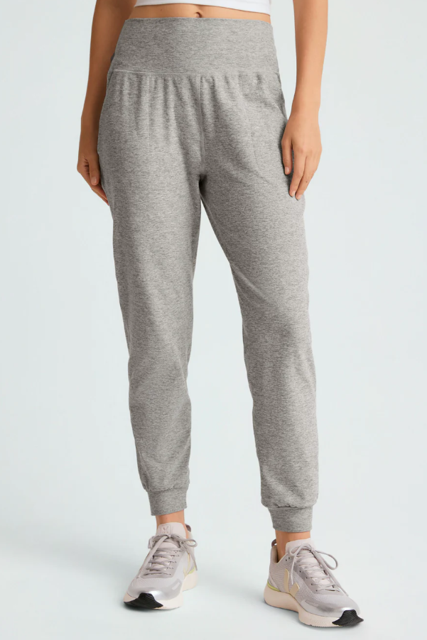 SPACEDYE MIDI JOGGER SILVER MIST