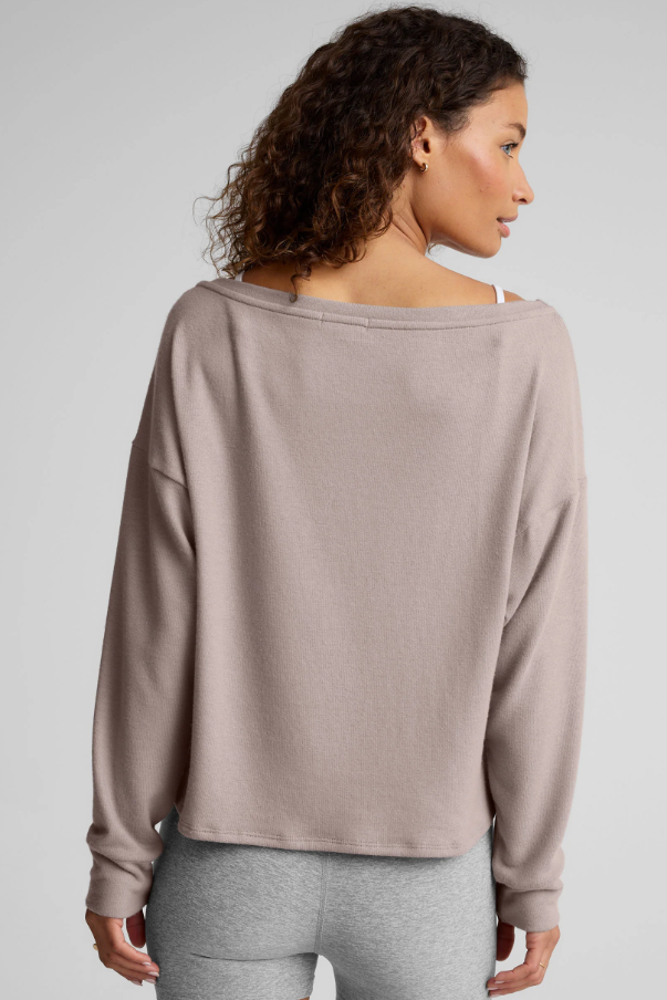 LET LOOSE PULLOVER OATMEAL