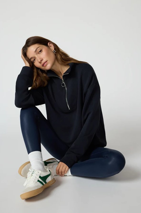 DREAMWEAVE QUARTER ZIP BLACK