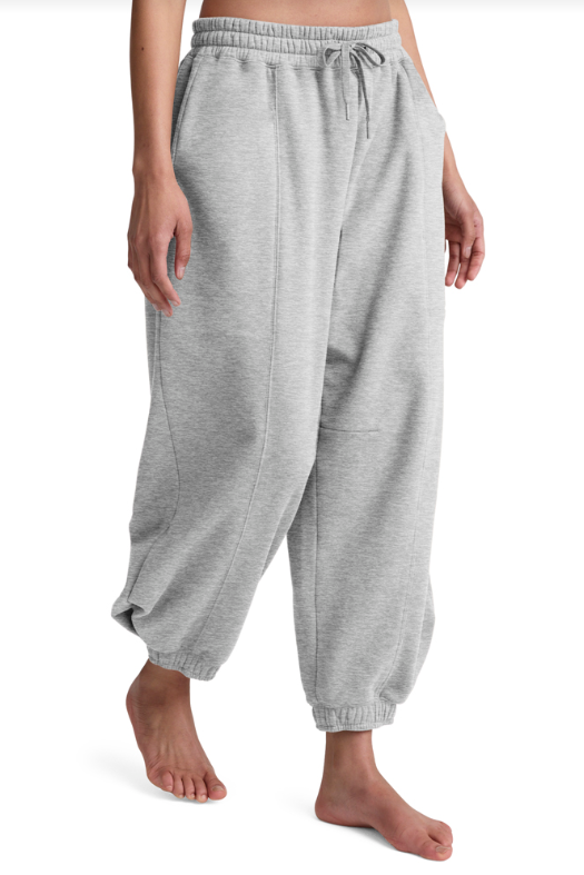 LUXEFLEECE BARREL SWEATPANT GREY