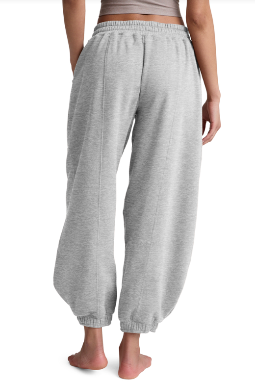 LUXEFLEECE BARREL SWEATPANT GREY