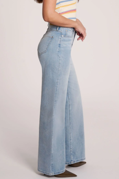 LILY WIDE LEG JEAN BEGONIA