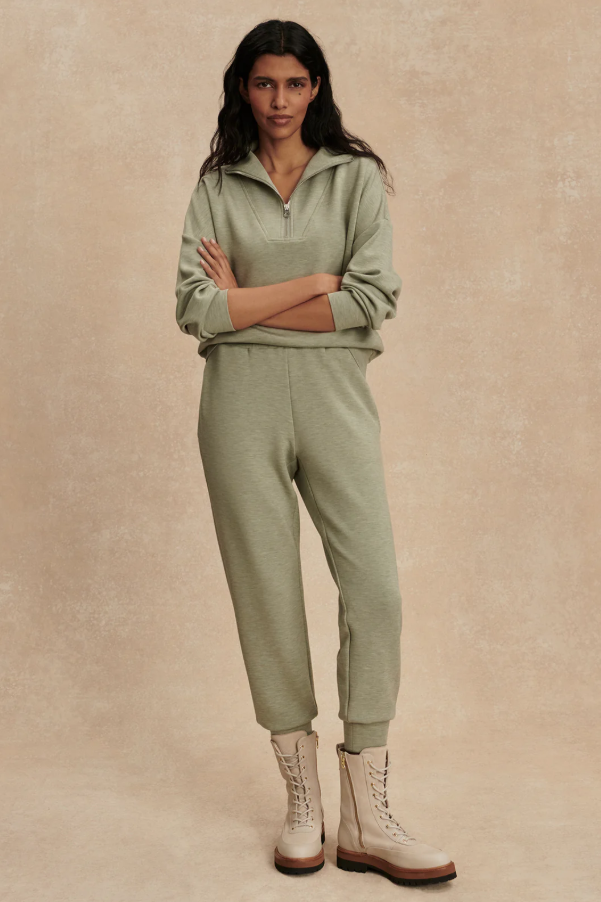 SLIM CUFF PANT SHADOW MARL