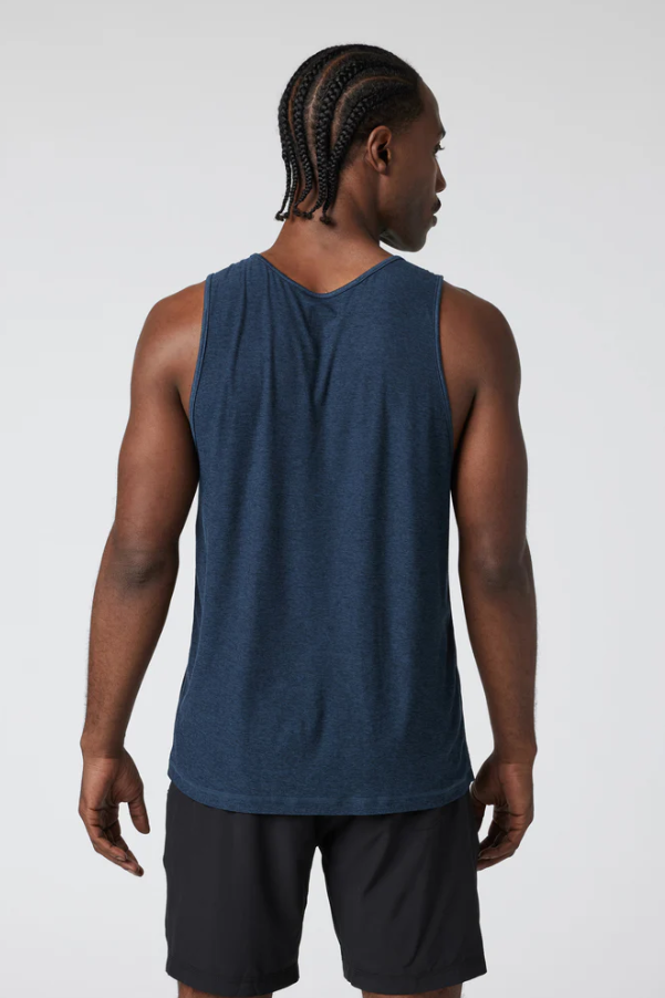 STRATO TECH TANK NAVY HEATHER
