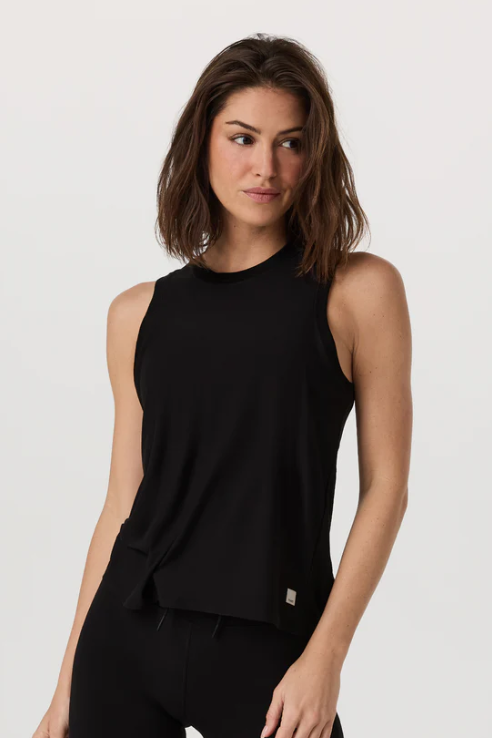 ENERGY TOP LONG BLACK HEATHER