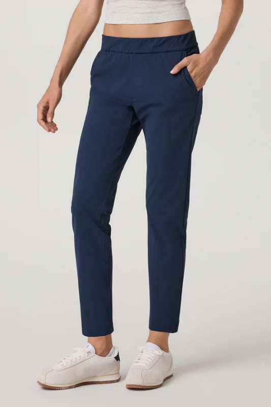 MILES ANKLE PANT BLUE COAST