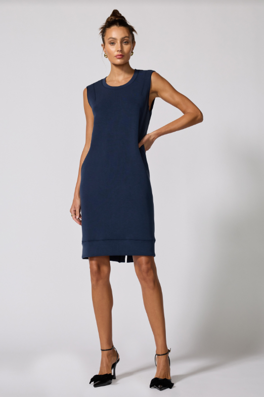 DREAMWEAVE DRESS NAVY