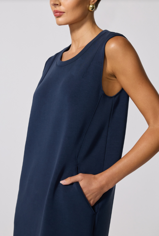 DREAMWEAVE DRESS NAVY