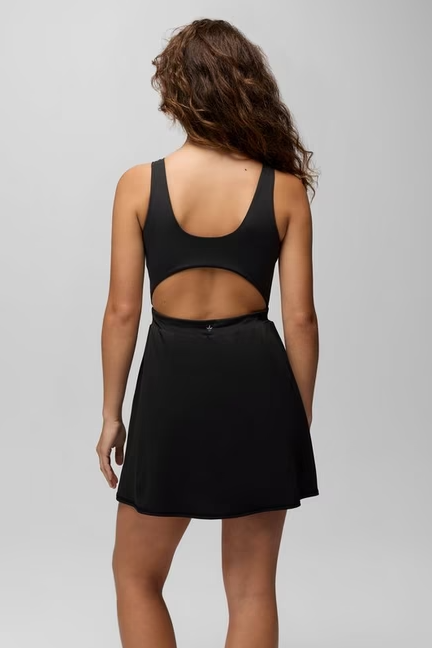 LUXARA BALANCE DRESS BLACK