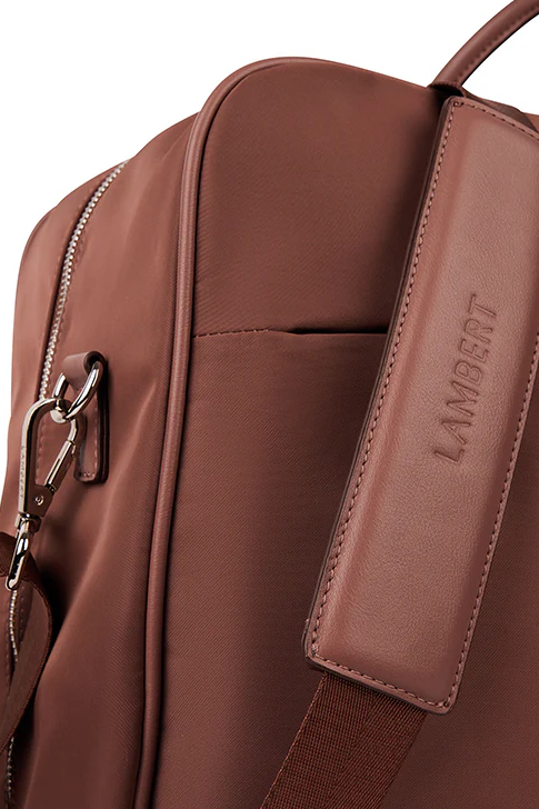 OSLO NYLON WEEKENDER BAG SIENNA