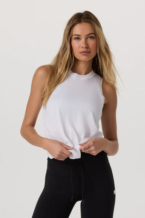 ENERGY TOP LONG WHITE