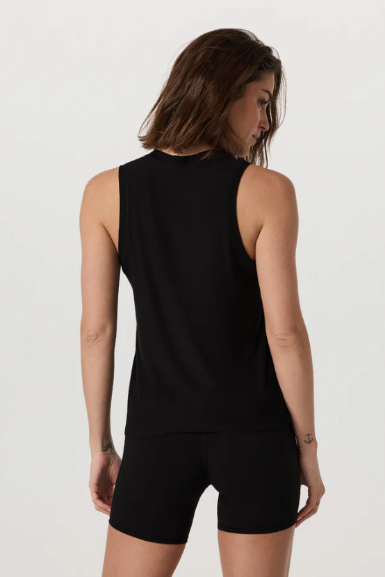 ENERGY TOP LONG BLACK